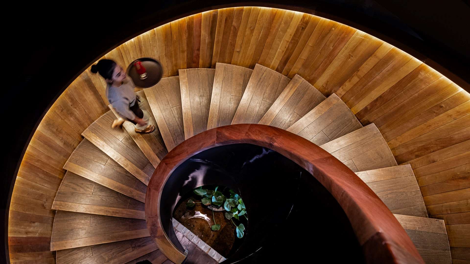 Spiral staircase design